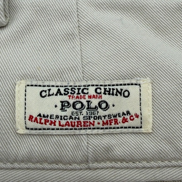 Polo Ralph Lauren Andrew Pant Mens 38x34 Tan Khaki Double Pleated Chino Trousers - Picture 3 of 10